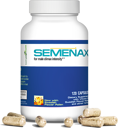 Bottle of Semenax Volume Enhancer